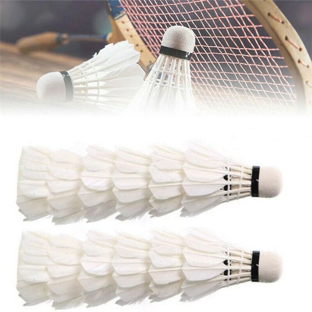 Feather Shuttlecock - 3/6/12 قطعة من كرات الريشة الطائرة