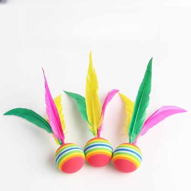 Badminton Shuttlecock - مجموعة كرات تنس الريشة الخارجية من