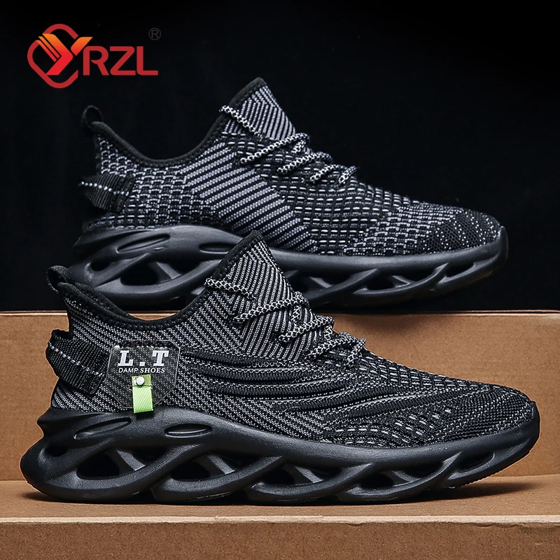 Badminton Shoes - YRZL الرجال الرياضة الجري الأسود أحذية