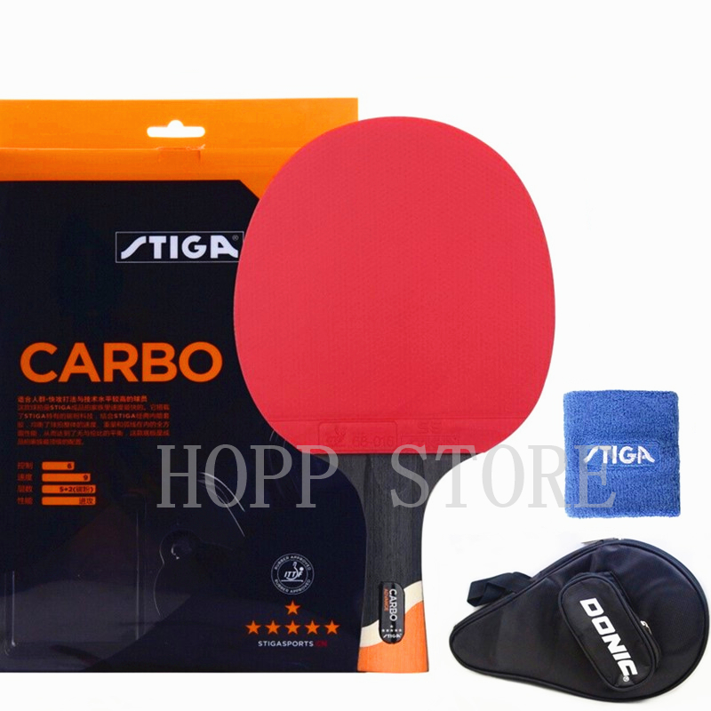 Badminton Racket Carbon - ستيغا 6 نجوم مضرب الهجومية المهنية